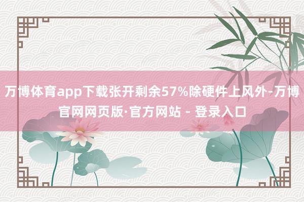 万博体育app下载张开剩余57%除硬件上风外-万博官网网页版·官方网站 - 登录入口